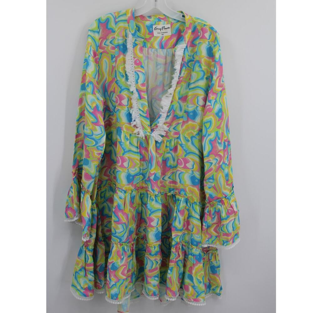 Kenny Flowers The St. Lucia Tunic Dress Size XXL